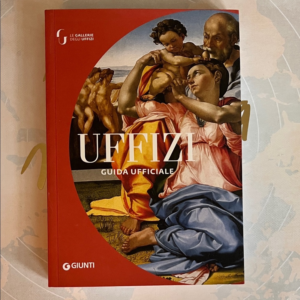 Uffizi Guida Ufficiale Official Guide in Italian Art Book